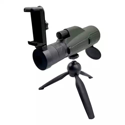 دوربین تک چشمی کانون با سه پایه و هولدر موبایل مدل 10-30X50 حرفه ای