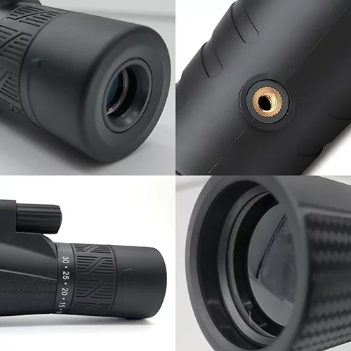 دوربین تک چشمی کانون با سه پایه و هولدر موبایل مدل 10-30X50 حرفه ای