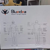 تنس فیزیوتراپی خانگی بلو آیدیا 2 کاناله 4 پد Blueidea کیفیت عالی