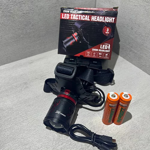 چراغ پیشانی زوم دار اسمال سان مدل ZY-T334 حرفه ای
