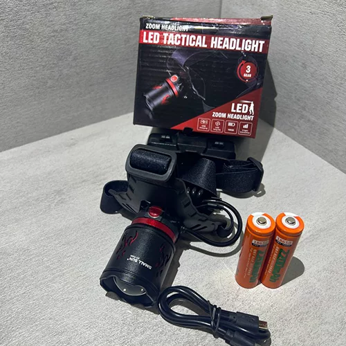 چراغ پیشانی زوم دار اسمال سان مدل ZY-T334 جدید