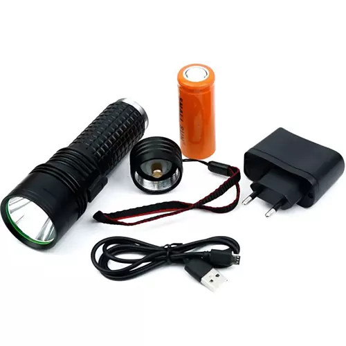 چراغ قوه شارژی پلیسی اسمال سان مدل ZY T150 جدید