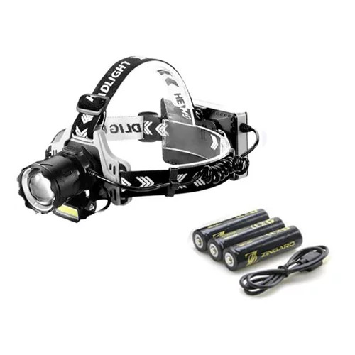 چراغ پیشانی زومدار زینگارو با نشانگر شارژ مدل V82_GT200 درجه یک