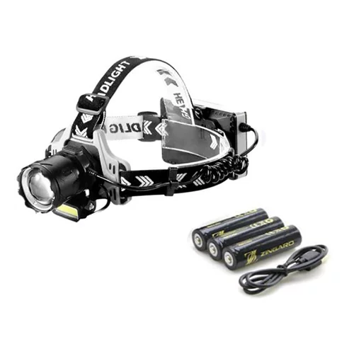 چراغ پیشانی زومدار زینگارو با نشانگر شارژ مدل V82_GT200 جدید