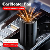 فن و بخاری فندکی خودرو 12 ولت مدل HEATER FAN MJ509E درجه یک