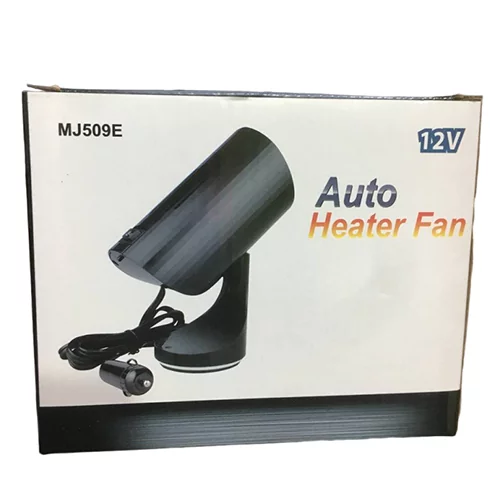 فن و بخاری فندکی خودرو 12 ولت مدل HEATER FAN MJ509E حرفه ای