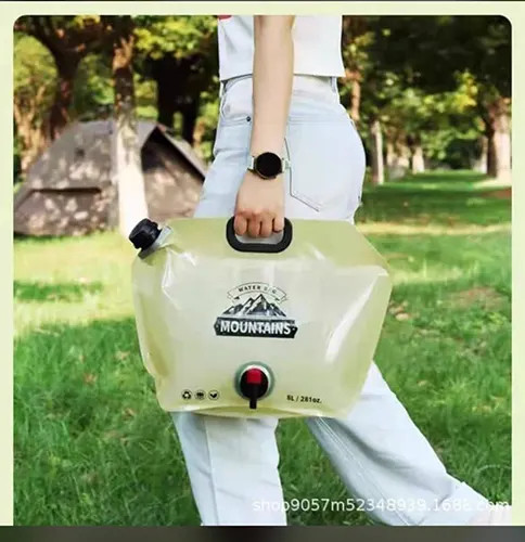 گالن آب تاشو کمپینگ 8 لیتری Outdoor حرفه ای