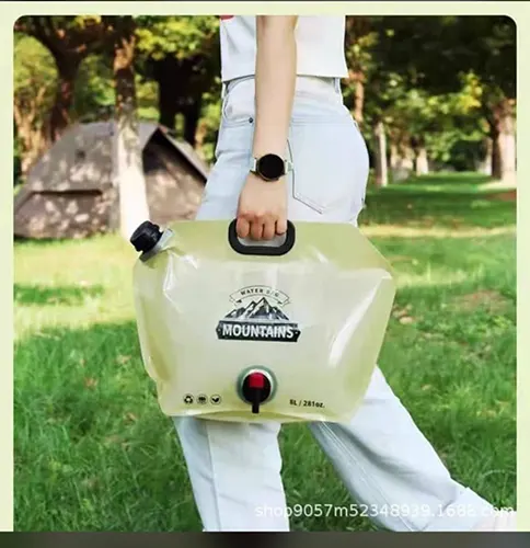 گالن آب تاشو کمپینگ 8 لیتری Outdoor جدید
