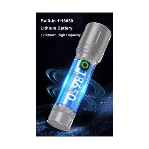 چراغ قوه جیبی LED + COB اسمال سان مدل Zy-603 حرفه ای