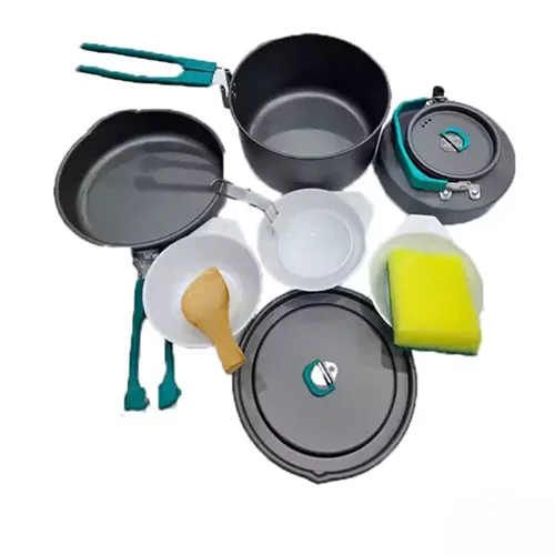 ست ظروف کوهنوردی بابوس مدل BS-103 حرفه ای