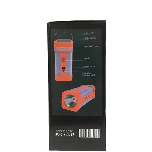 چراغ فانوسی خورشیدی کمپینگ پلاس مدل GSH-1168 درجه یک
