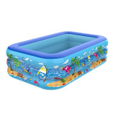 استخر بادی خانوادگی مستطیلی سایز 210×140×56 درجه یک