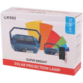 پروژکتور سیار شارژی خورشیدی پاوربانکدار مدل CK902 درجه یک