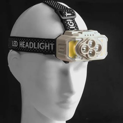 چراغ پیشانی و هدلایت شارژی اسمال سان مدل HX-815S جدید