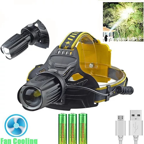 چراغ پیشانی 200 وات اسمال سان مدل ZY-W643 حرفه ای
