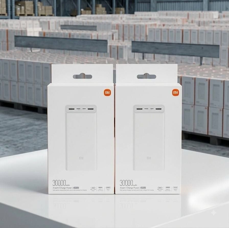 پاوربانک شیاومی 30000ma مدل PB3018ZM
