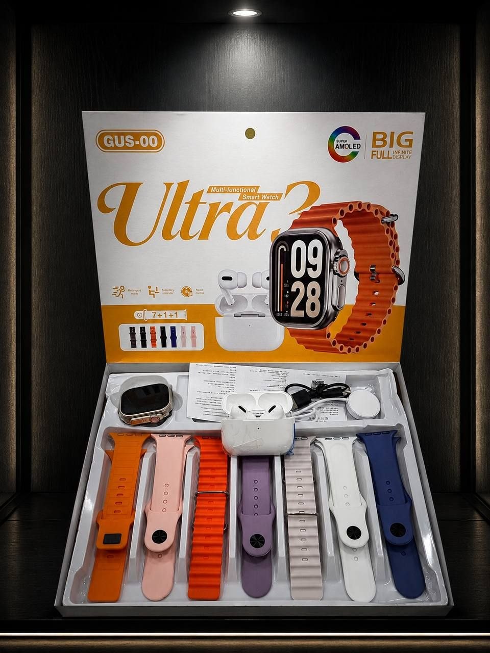ساعت هوشمند Ultra 3 + ایرپاد