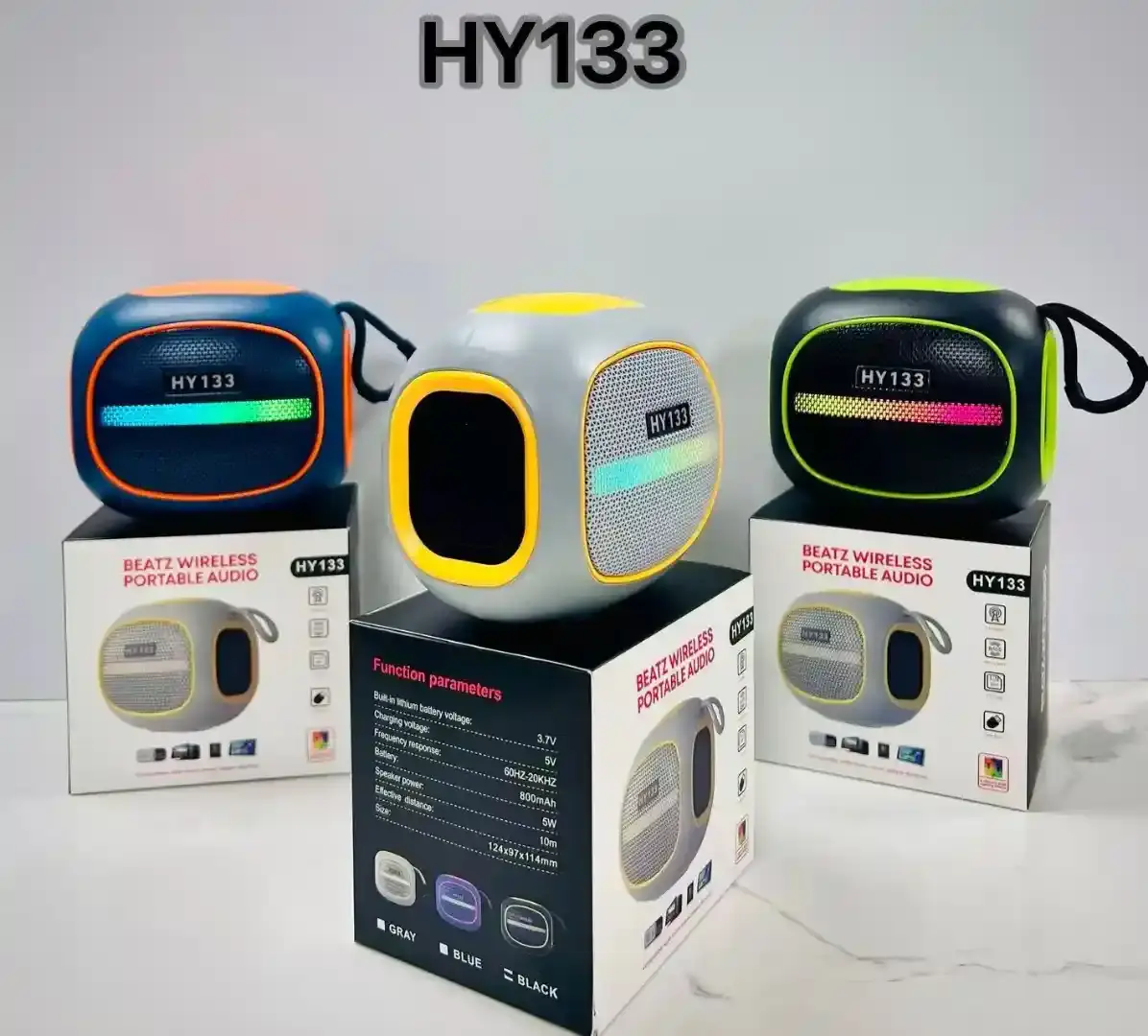 اسپیکر بلوتوثی شارژی HY133  کیفیت عالی