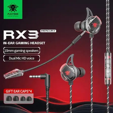 هندزفری گیمینگ سیمی پلکستون Plextone RX3 Mercury 3.5mm جدید