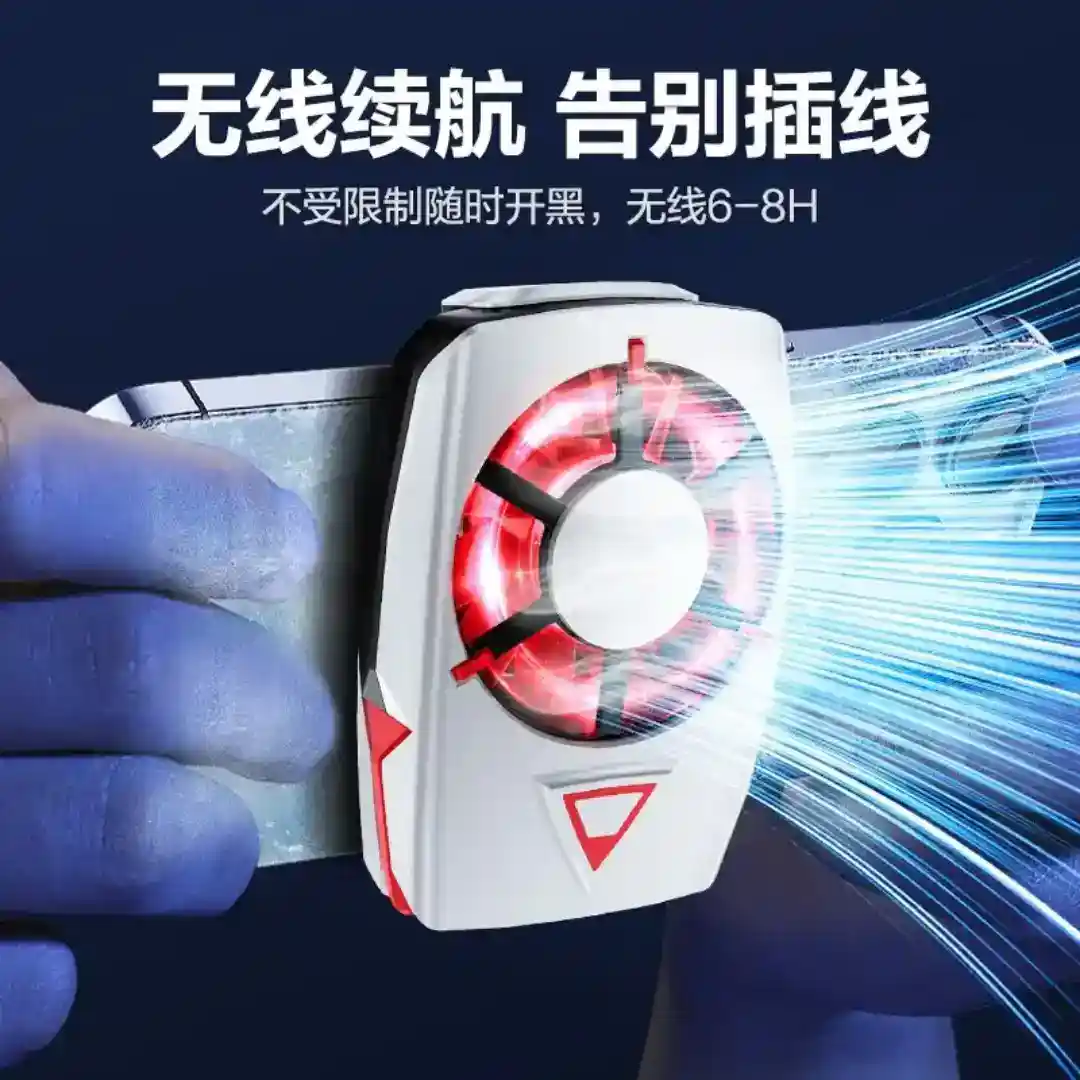 فن خنک کننده ی موبایل باتری دار مدل DY56 درجه یک
