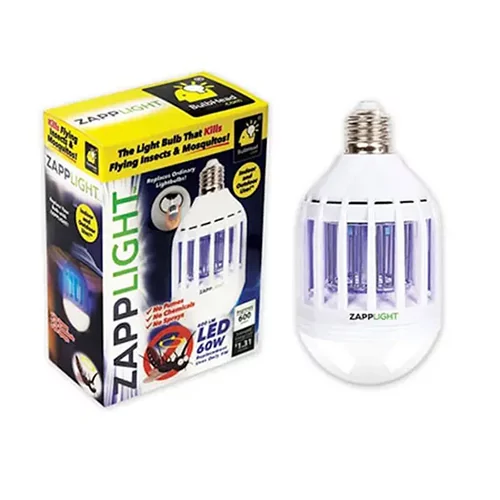 لامپ حشره کش برقی زپ لایت 60 وات مدل Zapp Light ELH-001 جدید