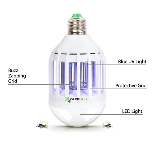 لامپ حشره کش برقی زپ لایت 60 وات مدل Zapp Light ELH-001 درجه یک