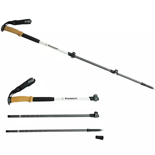 عصای کوهنوردی کلیپسی اکسپوننت مدل ABD-3-8512 کیفیت عالی