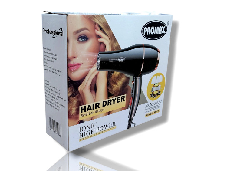 سشوار حرفه ای پرو مکس 99000 وات 8603 professional Promax