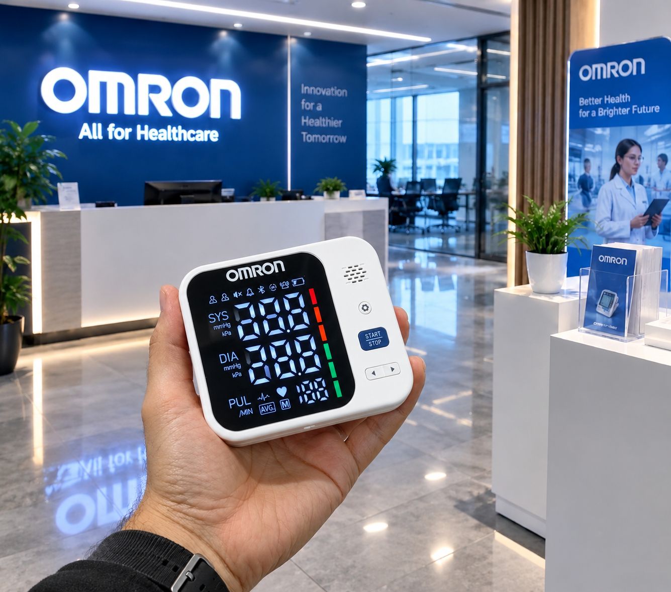 فشار سنج امرون مدل OMRON MG-2027 درجه یک