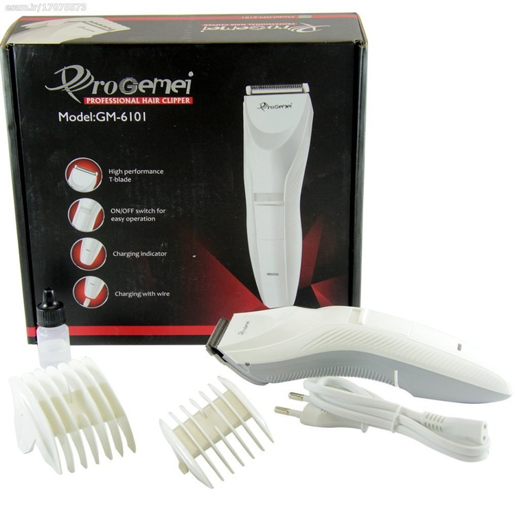 دستگاه اصلاح شارژی Gemei GM-6101 با طراحی قابل حمل
