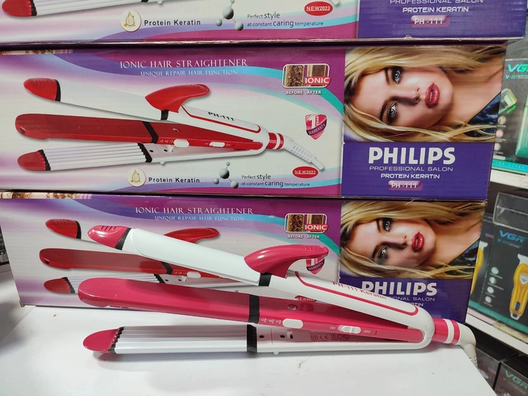 اتو مو چندکاره فیلیپس PH-111 برای حالتدهی متنوع مو