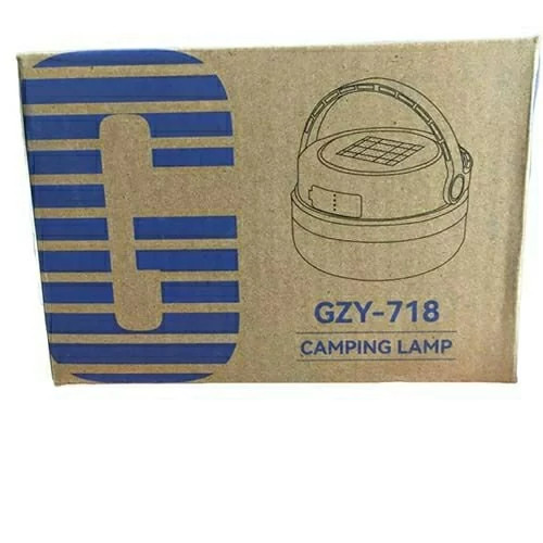 چراغ مسافرتی و طبیعتگردی مدل GZY-718، چراغ کمپینگ پاوربانکدار