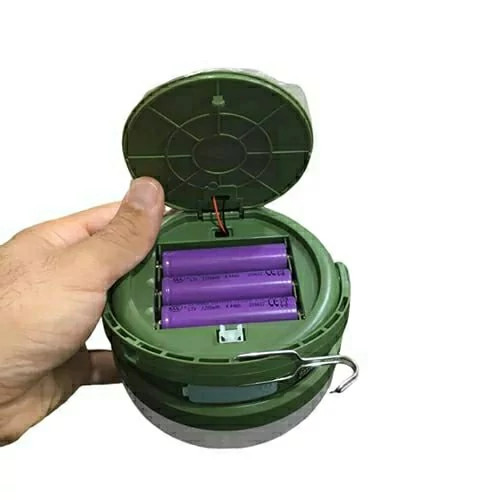 خرید چراغ کمپینگ شارژی GZY-718، چراغ سفری با خروجی پاوربانک