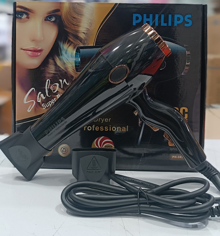 سشوار فیلیپس مدل PH-3472 با توان 3200 وات و موتور ۲۱