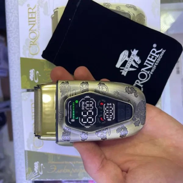 دستگاه شیور Cronier مدل CR-9680 برای اصلاح و مرتب‌کردن صورت