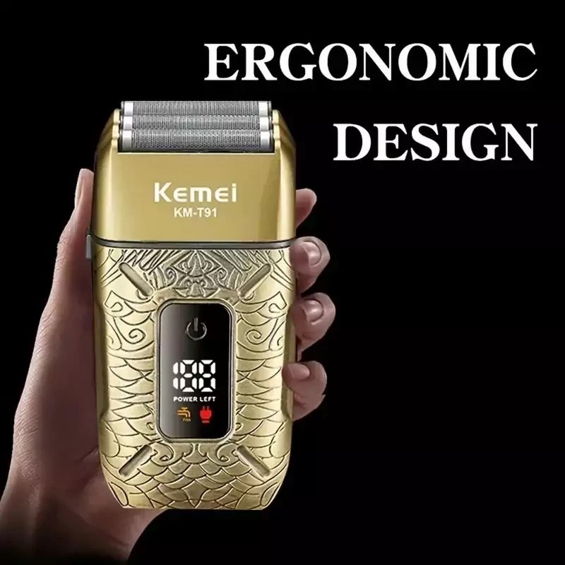 ست اصلاح مو Kemei KM-T91، دستگاه ماشین اصلاح با برش مستقیم