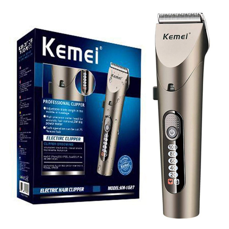 ماشین اصلاح کیمی مدل KM-1627 با تیغه استیل ضدزنگ