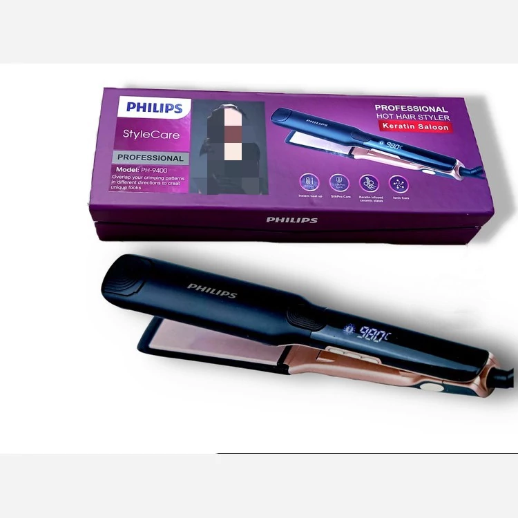 دستگاه صاف‌کننده مو PHILIPS مدل PH-9400 با فناوری یونیزه