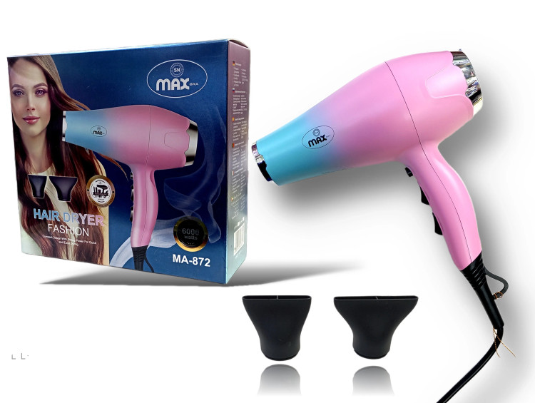 سشوار سالنی مکس MA-872 با موتور سنگین و باد سرد