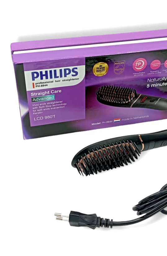 برس حرارتی فیلیپس LCD 980 مدل 8844 برای صاف کردن و مرتبسازی مو