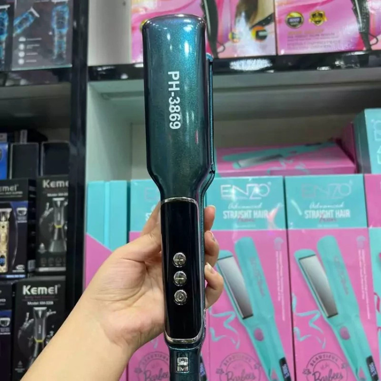 اتو مو حرفهای فیلیپس مدل 3869 با صفحات نانو PHILIPS 3869