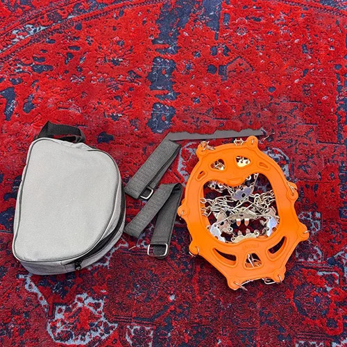 کرامپون کفش ۲۴ دندانه سایز ۳۶ تا ۴۴ برای کوهنوردی و زمستانگردی