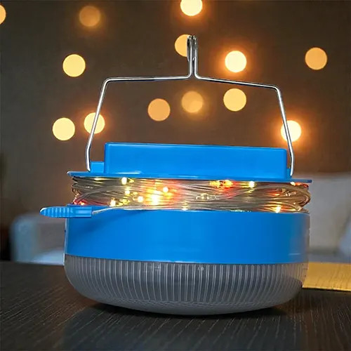 چراغ کمپینگ چندکاره UXI مدل BL-1088 با ریسه روشنایی و نور اضطراری