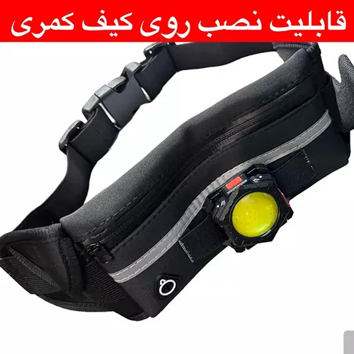 چراغ پیشانی COB سهکاره مناسب سفر، شکار و فعالیت در فضای باز