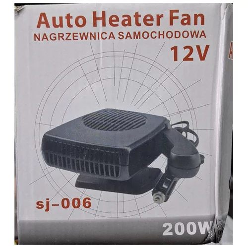 فن و بخاری فندکی خودرو Auto Heater با قابلیت باد گرم و سرد