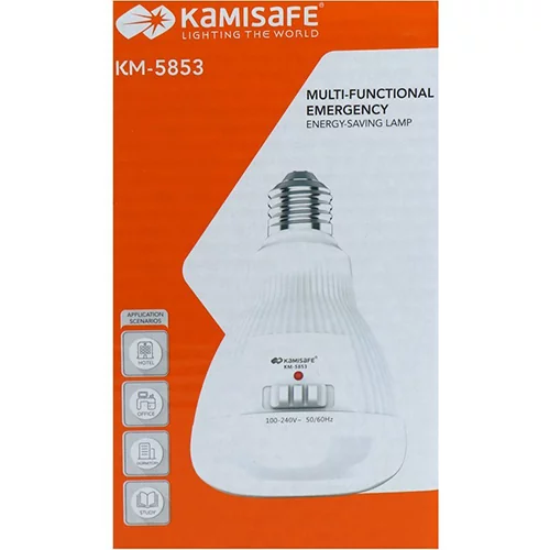چراغ آویز شارژی کامی سیف KM-5853 برای چادر، سفر و قطعی برق