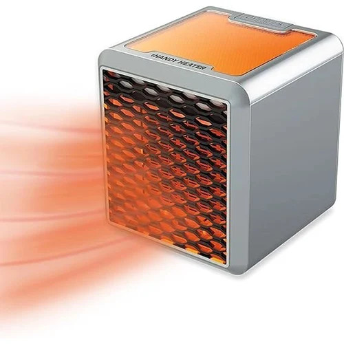 هیتر برقی سرامیکی Handy Heater با توان ۱۵۰۰ وات و سیستم گرمایش فندار