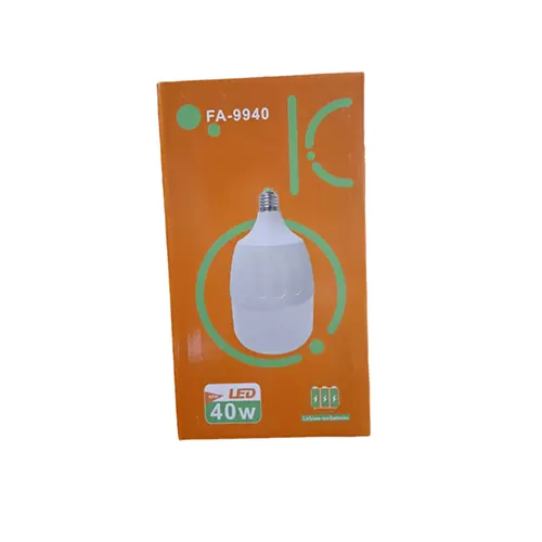 لامپ شارژی LED سرپیچی ۴۰ وات OKGO مدل FA-9940