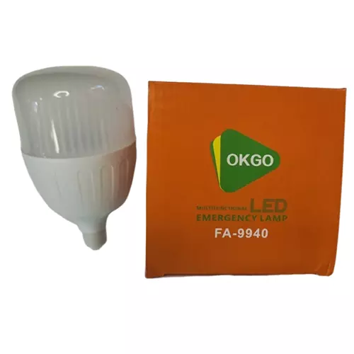 چراغ روشنایی شارژی سرپیچی OKGO مدل FA-9940 برای خانه و سفر