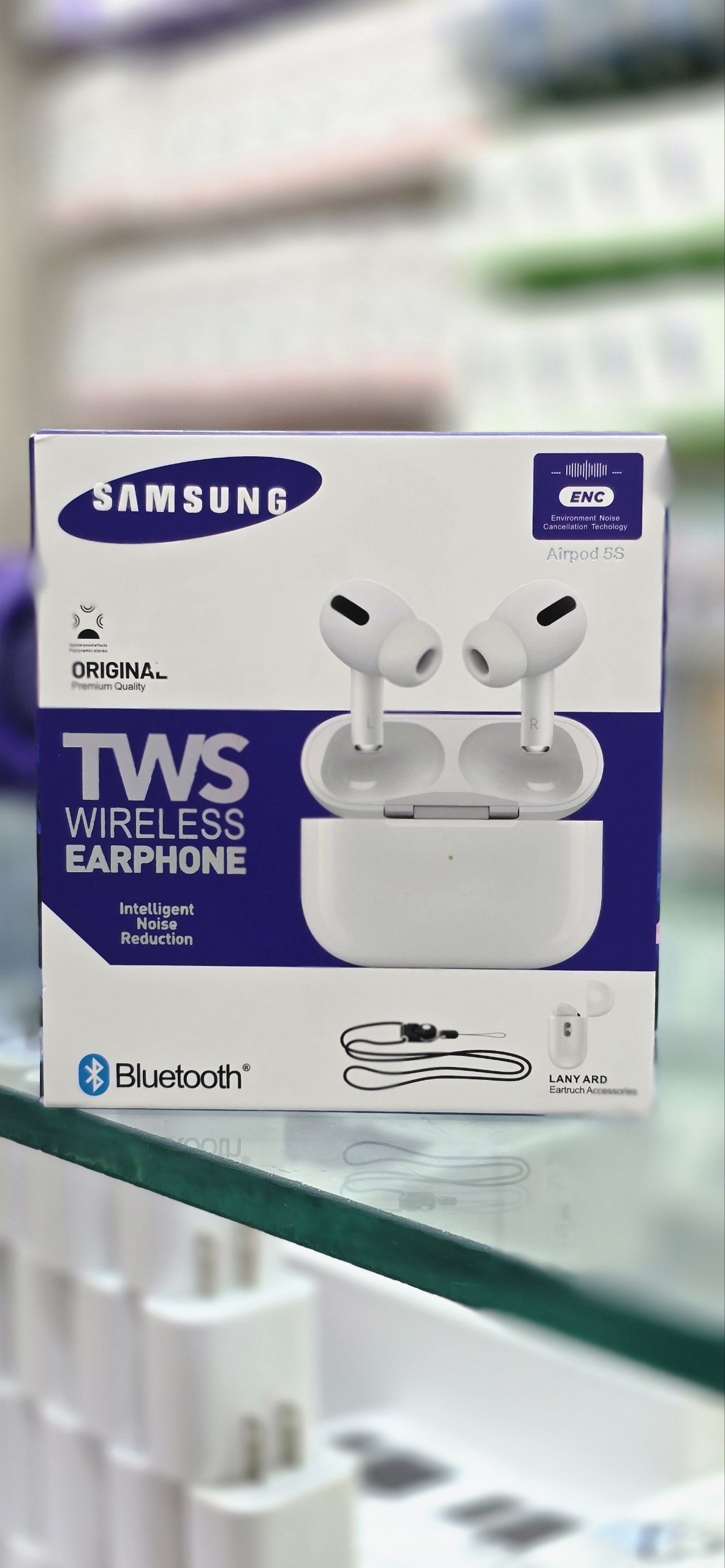 هدفون بلوتوثی سامسونگ مدل AirPods 5S | هندزفری بی‌سیم داخل گوش